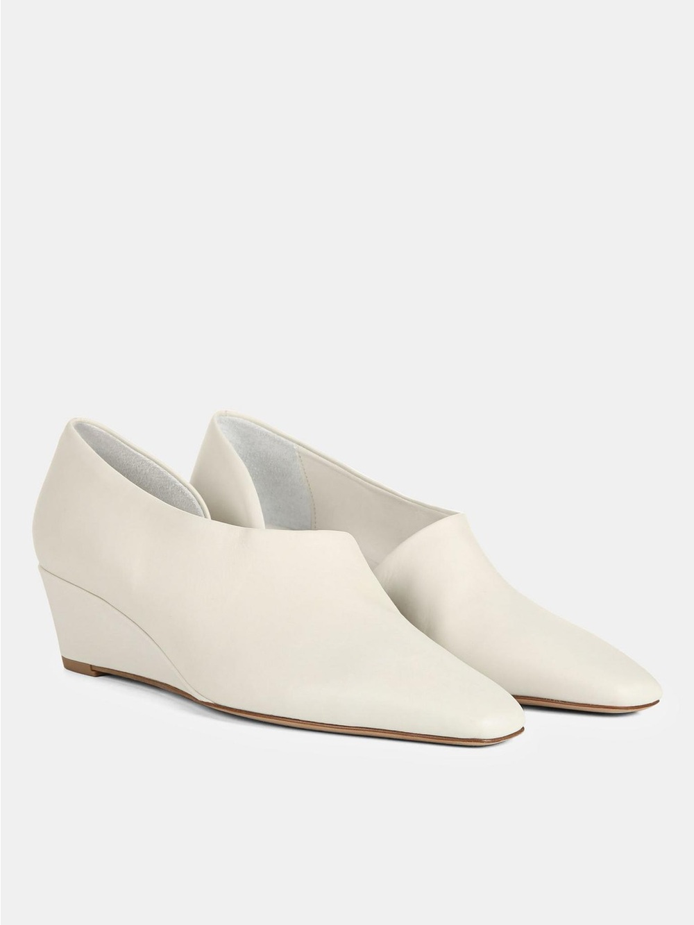 Vince Leather Barolo Wedge Heel